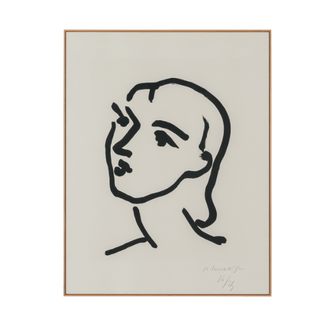 Henri Matisse - Nadia aux cheveux lisses