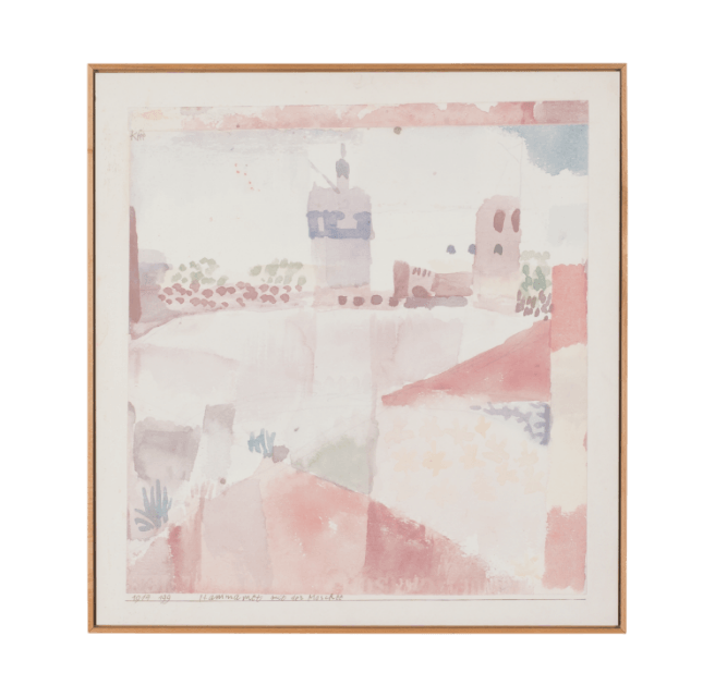Paul Klee - Hammamet with its Mosque